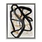 Stupell Industries Expressive Hindsight in Black Floating Frame, design by Lucille Price